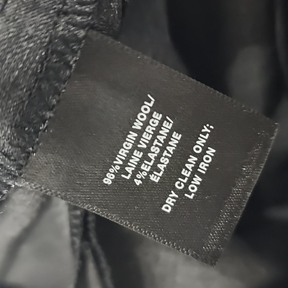 Lafayette 148 Irving Straight Leg Stretch Wool Blend Pants - Picture 13 of 14